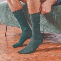 Sultan Green Lisle socks  Mercerized Cotton