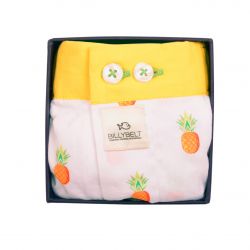 Organic cotton boxer shorts Fruity pineapple