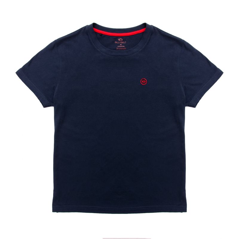 Organic cotton - Plain colour navy blue T-shirt - 190gr
