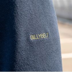 Sweatshirt bleu marine  en coton biologique – 400 gr