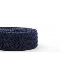 Elastic woven belt  Navy Blue