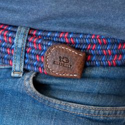 Elastic waxed cotton belt - Lurë