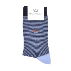 Abyssal striped socks  combed cotton