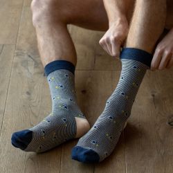 Bretagne beach cotton socks