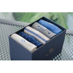 Five cotton socks gift box