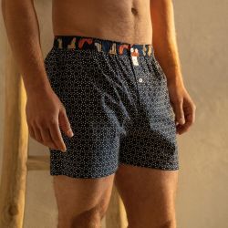 Organic cotton boxer shorts Dots Circle