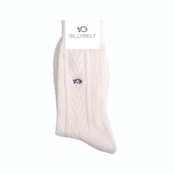 Ivory Merino wool socks