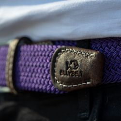 Astral Purple  Elastic woven belt