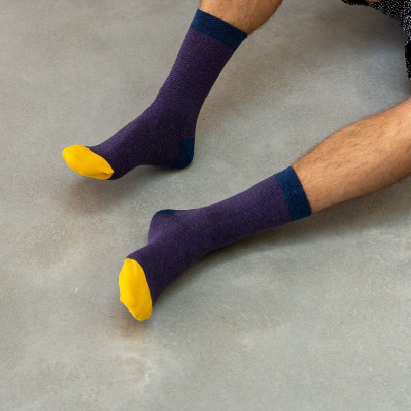 Cotton striped socks : Ultra
