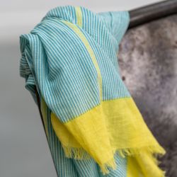 Scarf French Riviera  with organic cotton