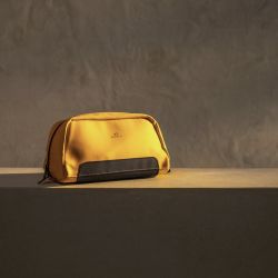 Yellow  wash bag
