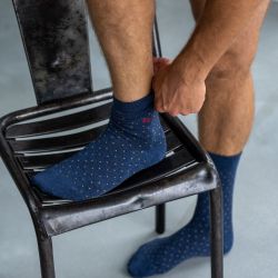 Billy Square socks  combed cotton