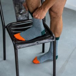 Striped Imperial socks  combed cotton