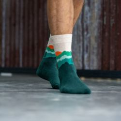 THE GRIZZLY  cotton socks