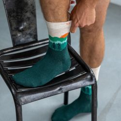 THE GRIZZLY  cotton socks