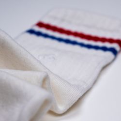 The Retro 06 White socks  combed cotton