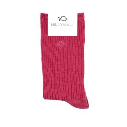 Socks - Pink  Wool with Angora