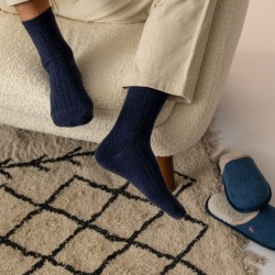 Navy blue  wool socks