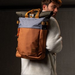 Backpack 100% recycled polyester  Rolltop - Adventurer