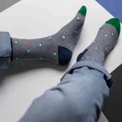 Socks in combed cotton  Animals - Frog