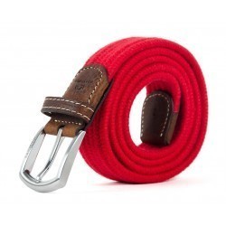 Elastic woven belt  The Club Red Pepper