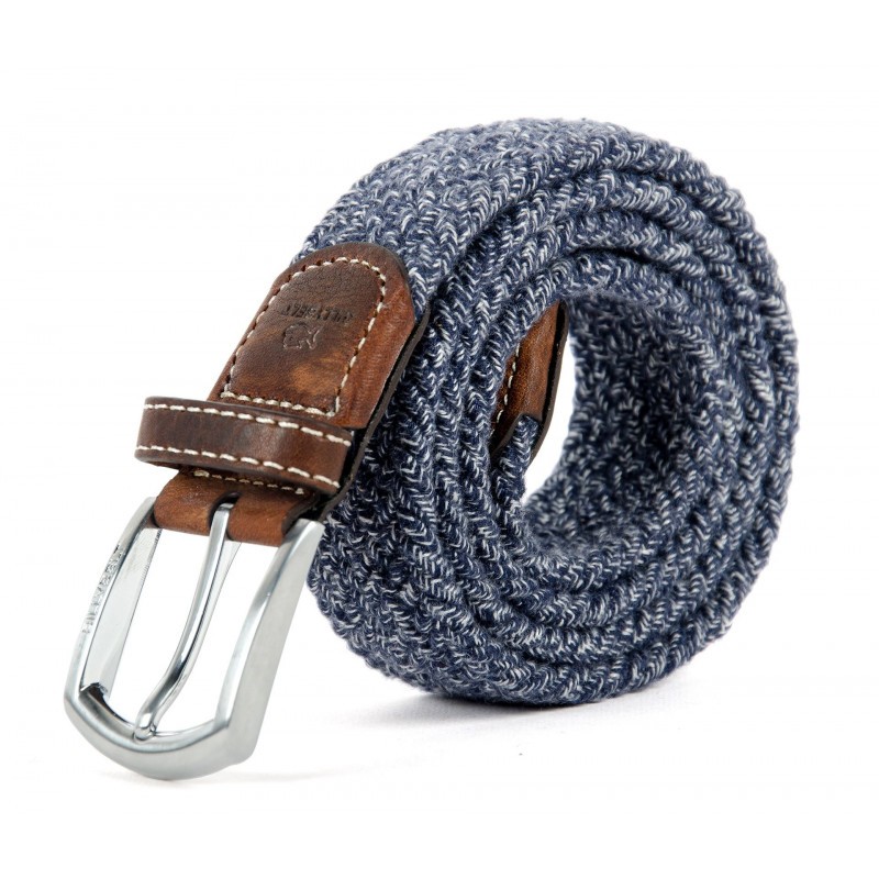 wool braided belt for men
