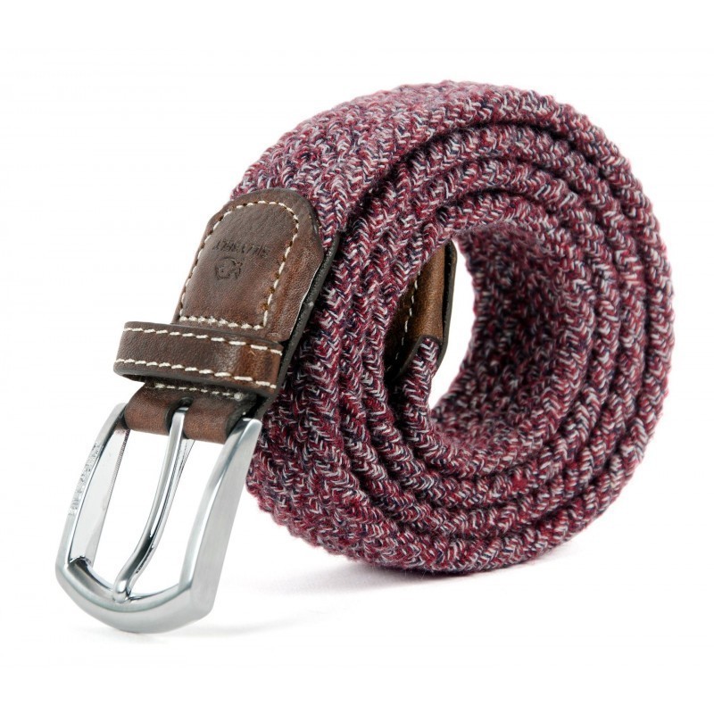 wool braided belt for men