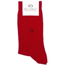 Red pomegranate socks  combed cotton