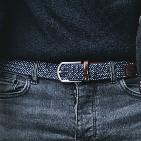 Orciani Cotton Woven Belt in Blue for Men Mens Accessories Belts 