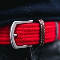 The Club Red Pepper  Elastic woven belt