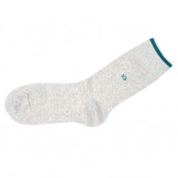 Cotton socks Mottled light grey