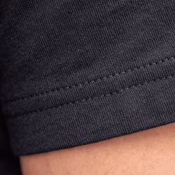 Organic cotton - Plain colour black T-shirt - 190gr