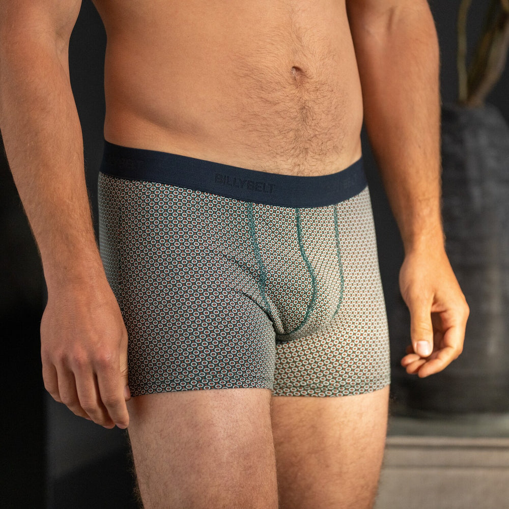 Boxer brief in organic cotton Watermelon point