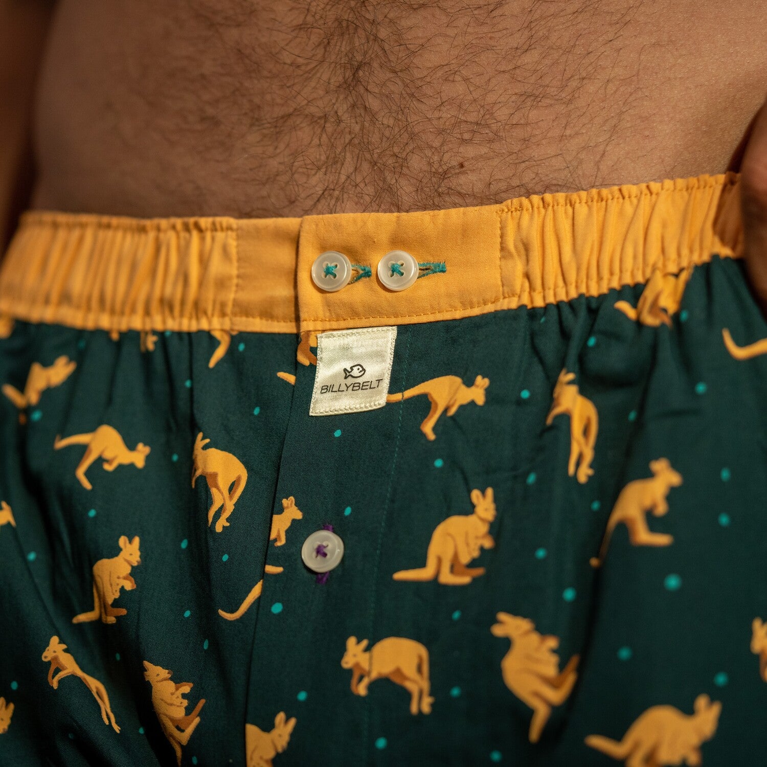 Boxer shorts 100% organic cotton Australian