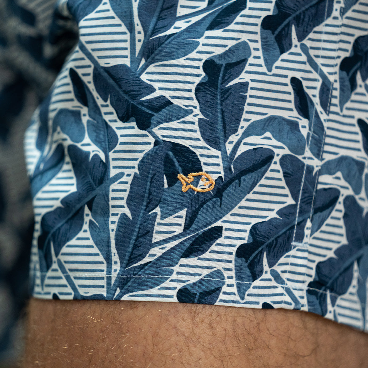 Boxer shorts 100% organic cotton Blue jay