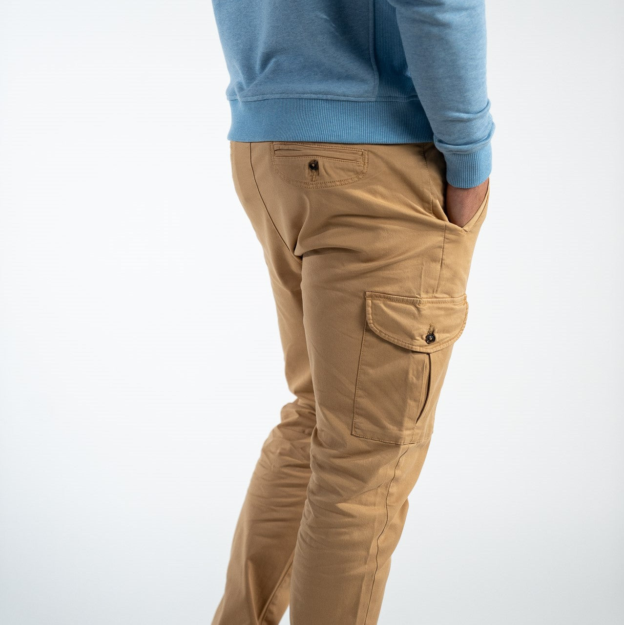 Pantalon cargo Taupe