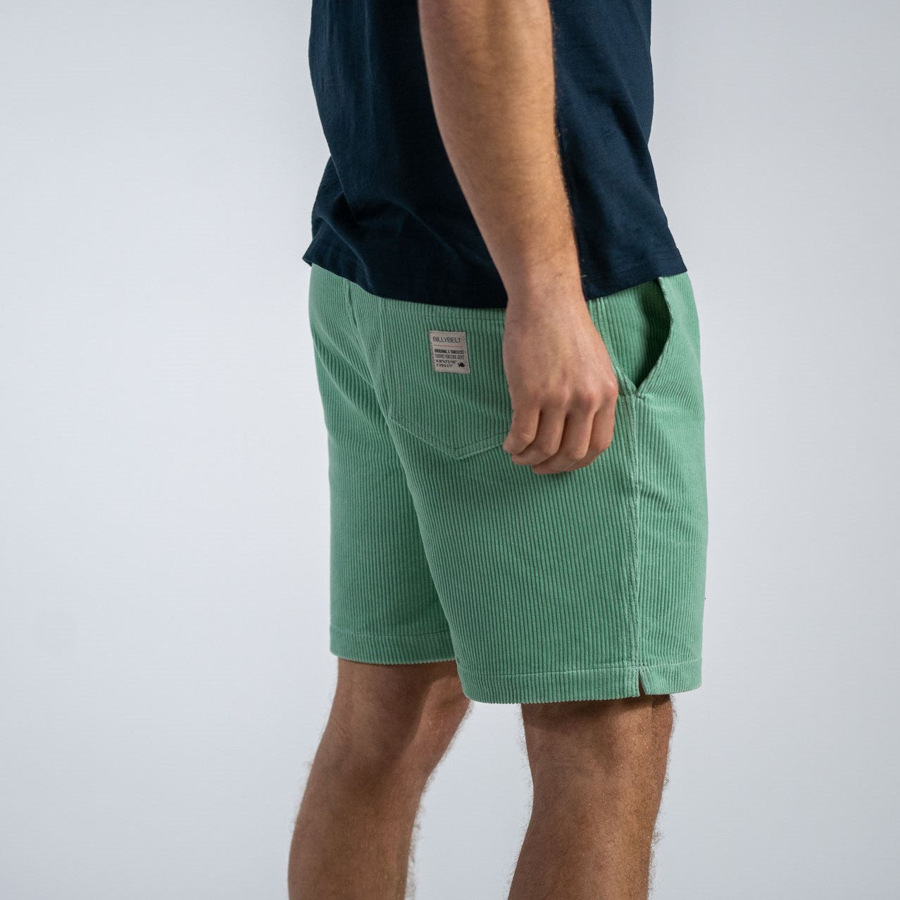 Short en velours Beach horizon - Vert