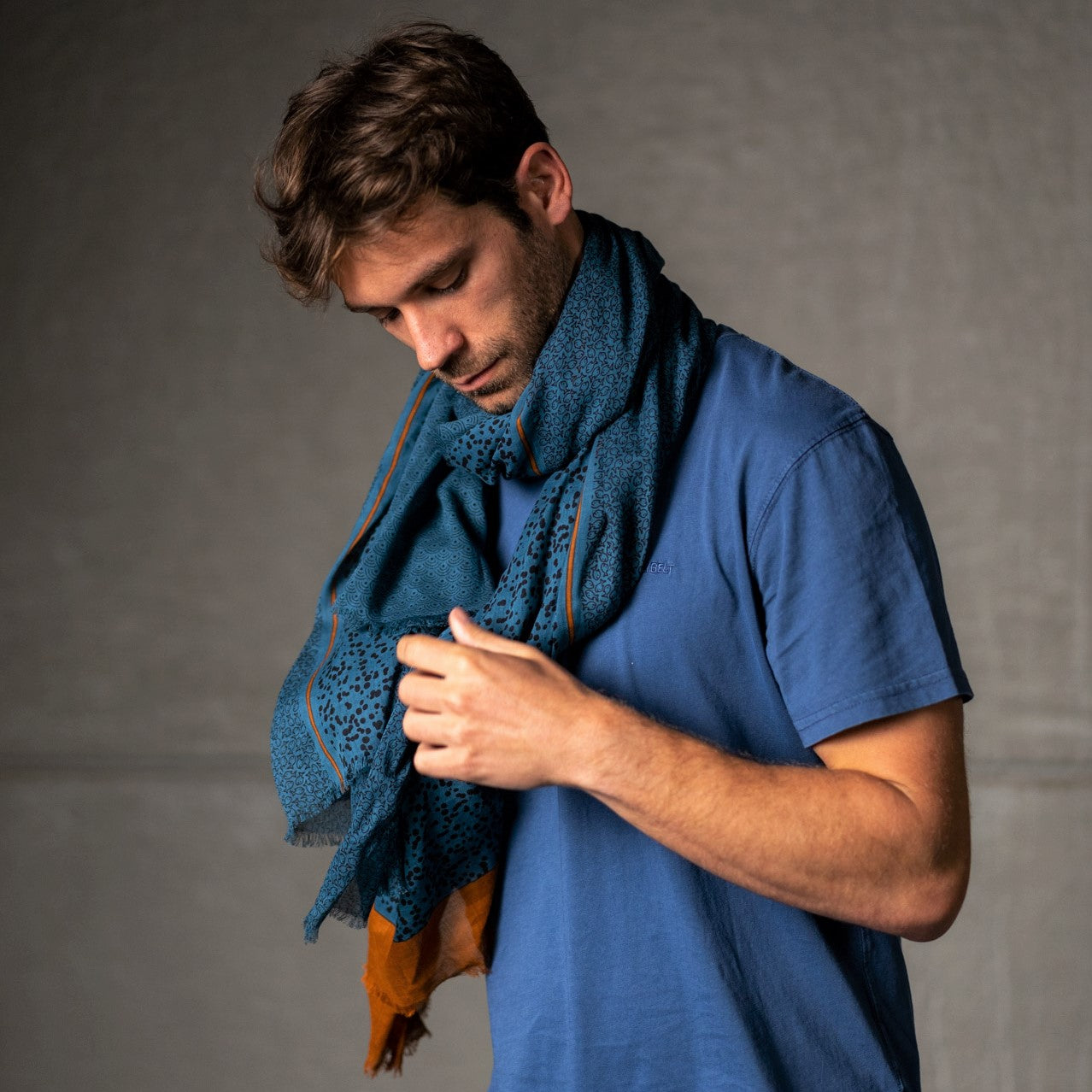 Scarf 100% organic cotton Billy jean