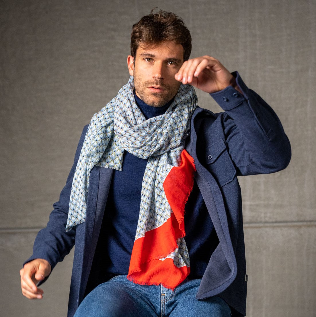 Foulard 100% coton biologique Firenze