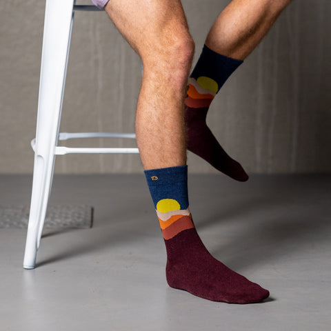 Socks in combed cotton Patterned - Arizona