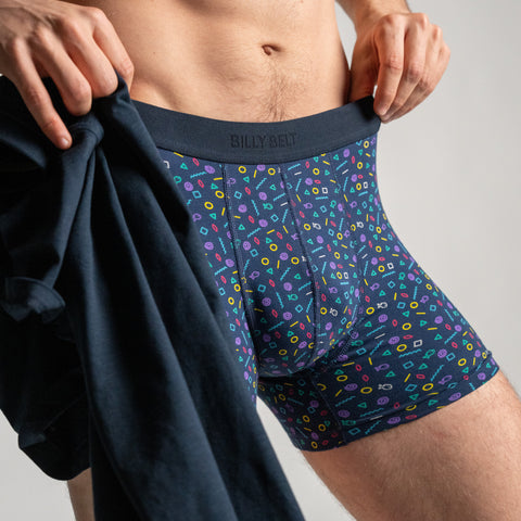 Boxer brief in organic cotton Back to 80's