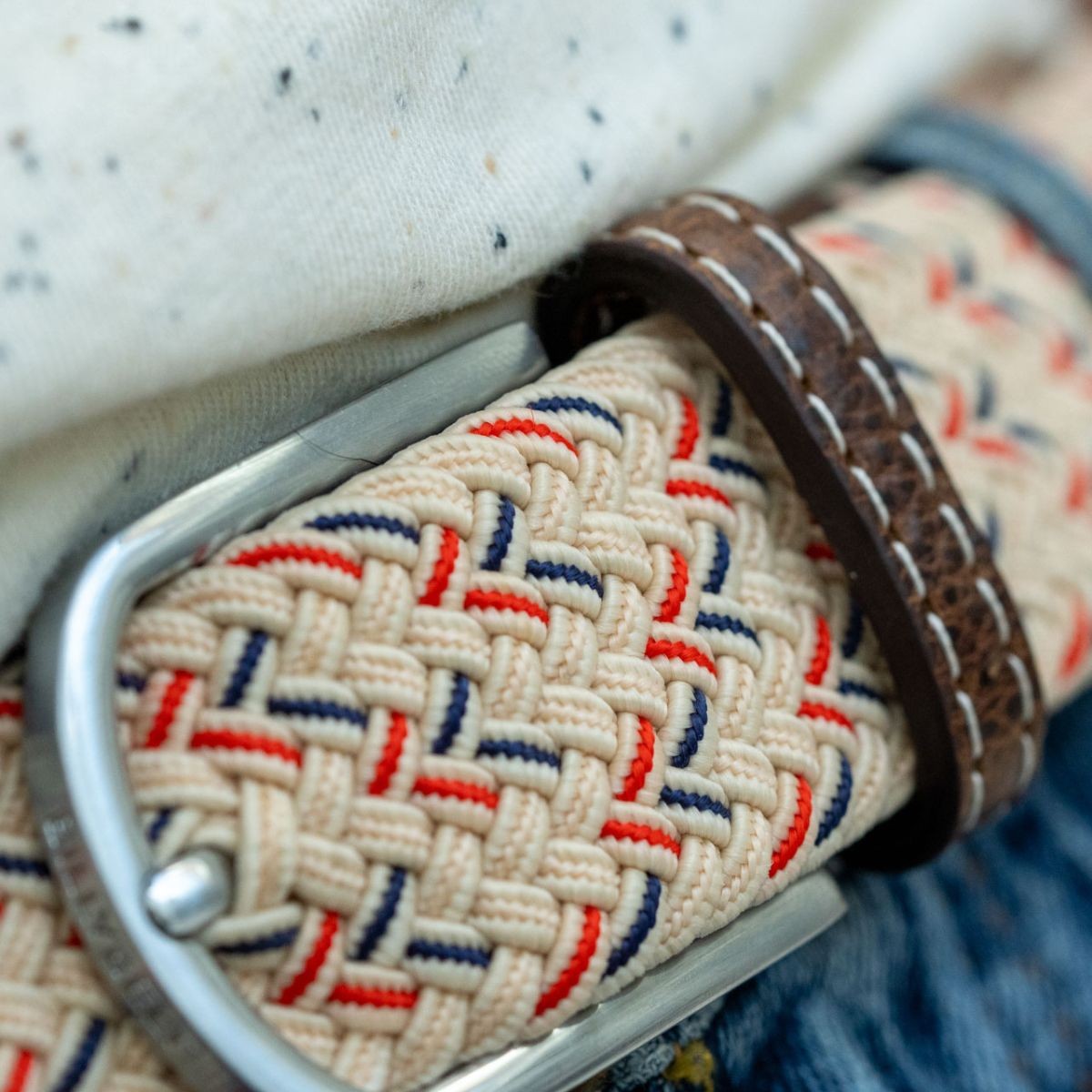 Ceinture tressée élastique Bamako