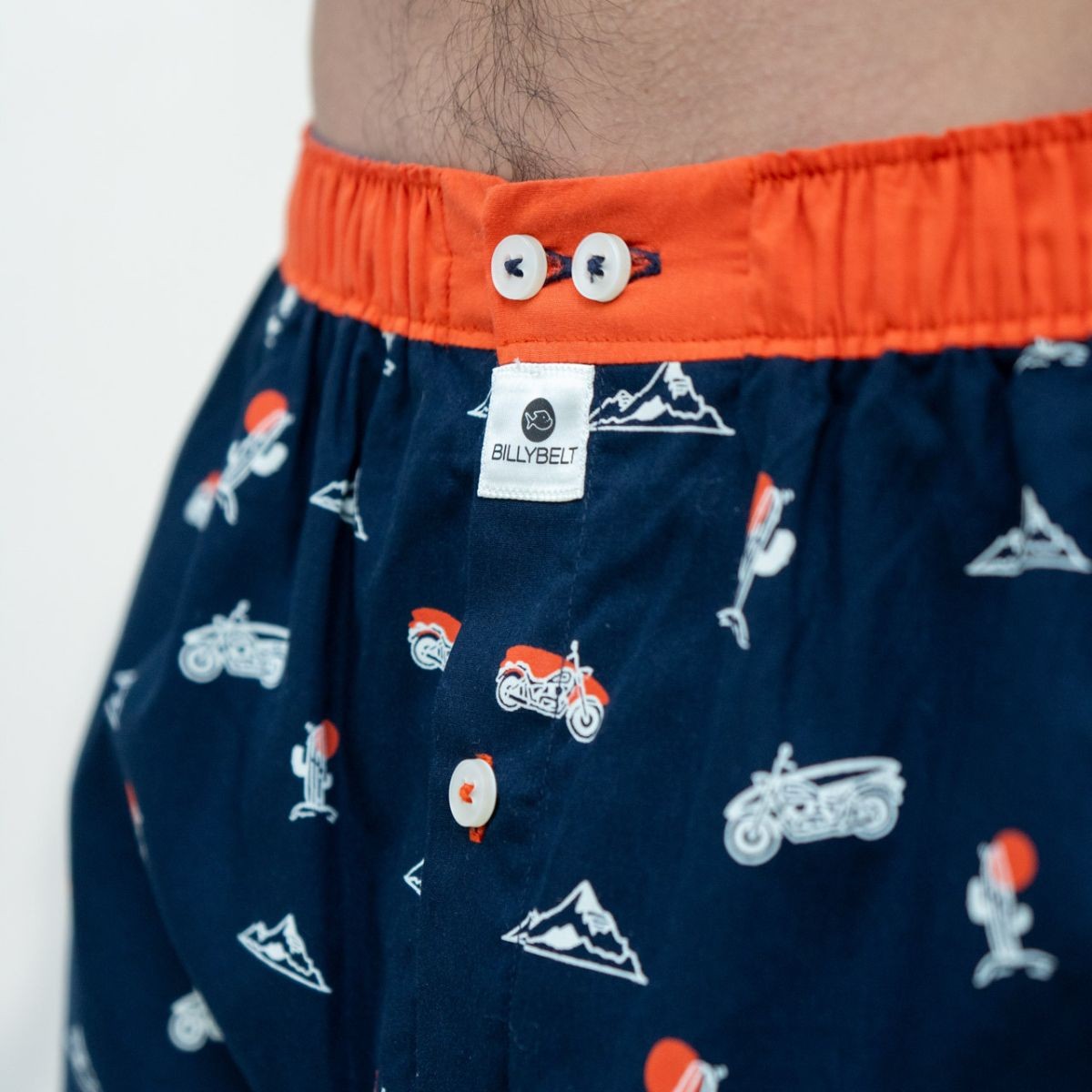 Boxer shorts 100% organic cotton Roadtrip