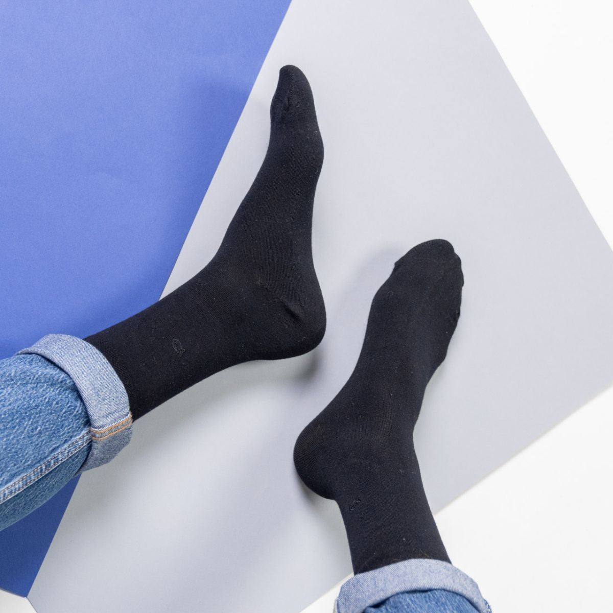 Chaussettes en bambou - Noir