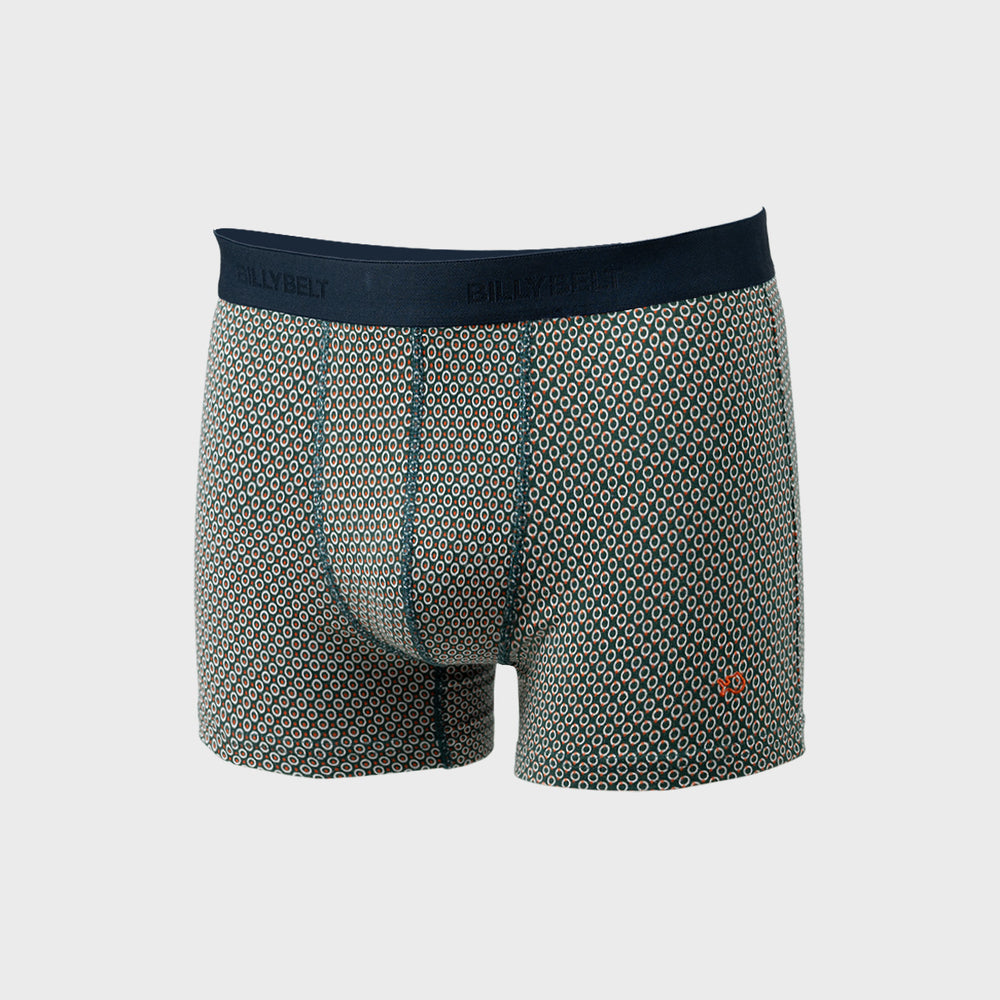 Boxer brief in organic cotton Watermelon point