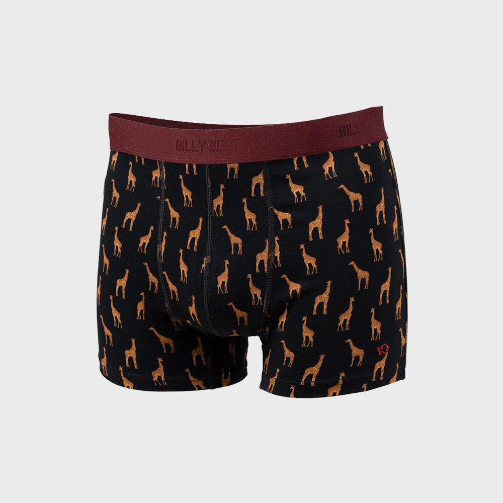 Boxer en coton biologique Girafe