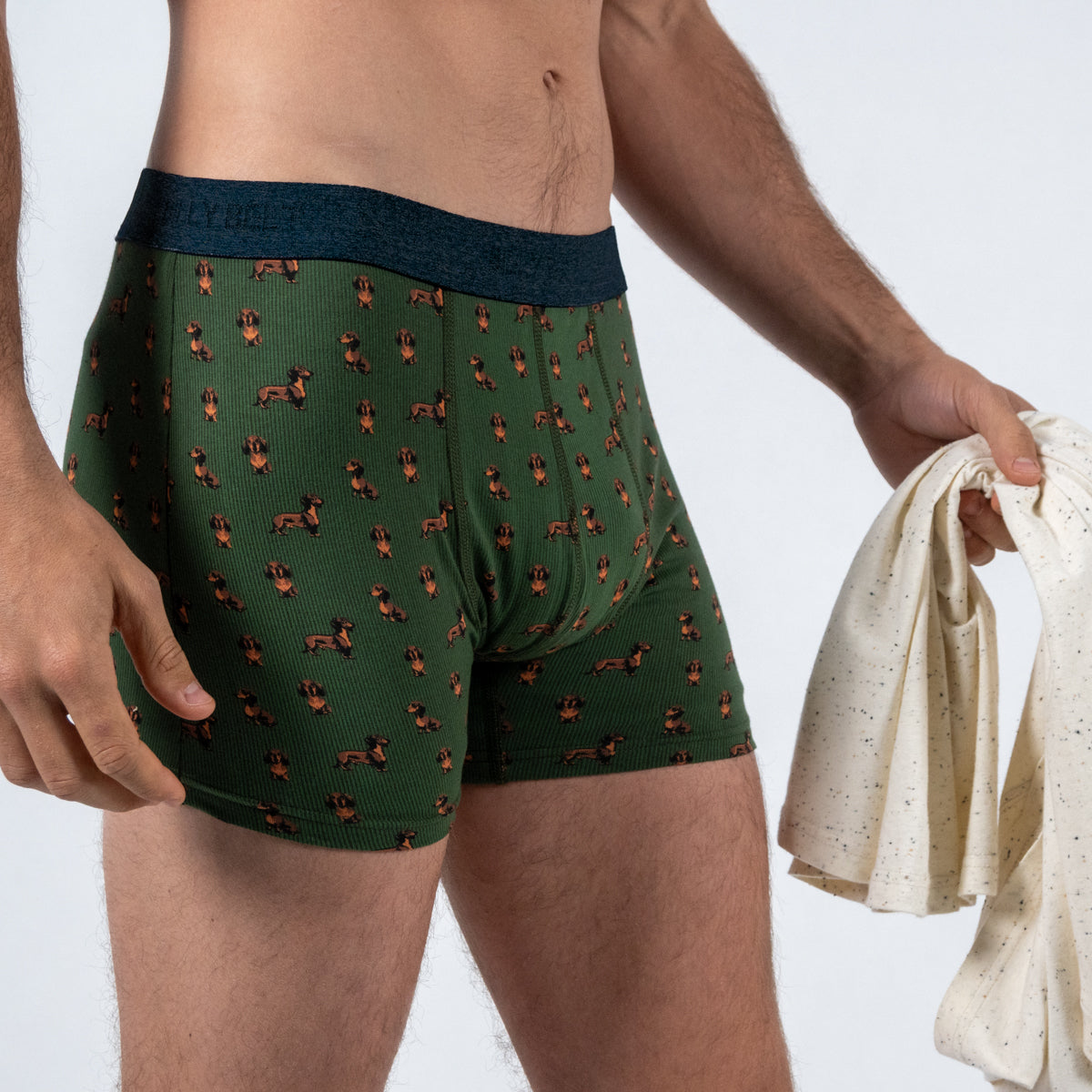 Boxer brief in organic cotton Teckel