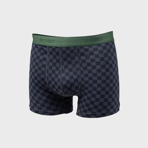 Boxer en coton biologique Checkmate