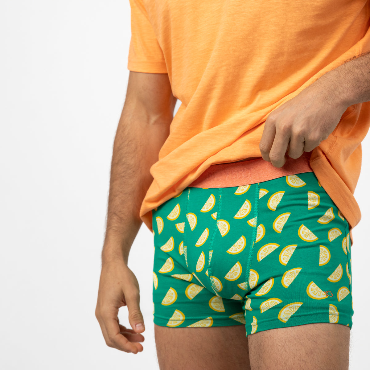 Boxer brief in organic cotton Citrus