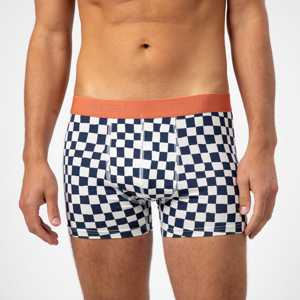 Boxer brief in organic cotton Checked